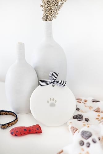 Pearhead Pet Pawprint Keepsake Kit for Dogs or Cats, Includes Impression Material, 5”Wx5”H