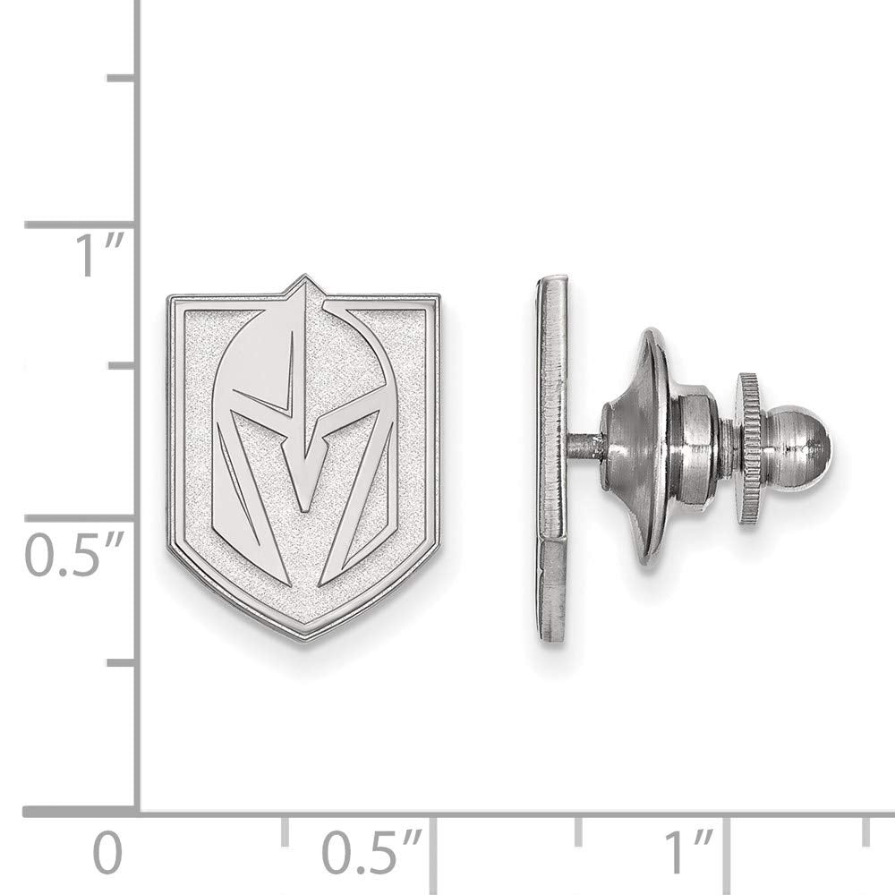 Sterling Silver NHL Vegas Golden Knights Lapel/Tie Pin