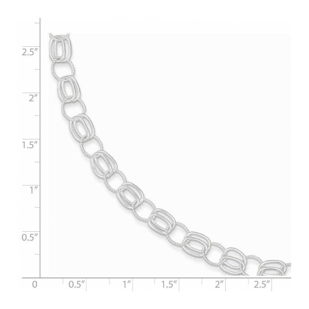 Sterling Silver Bracelet 7.25 inches