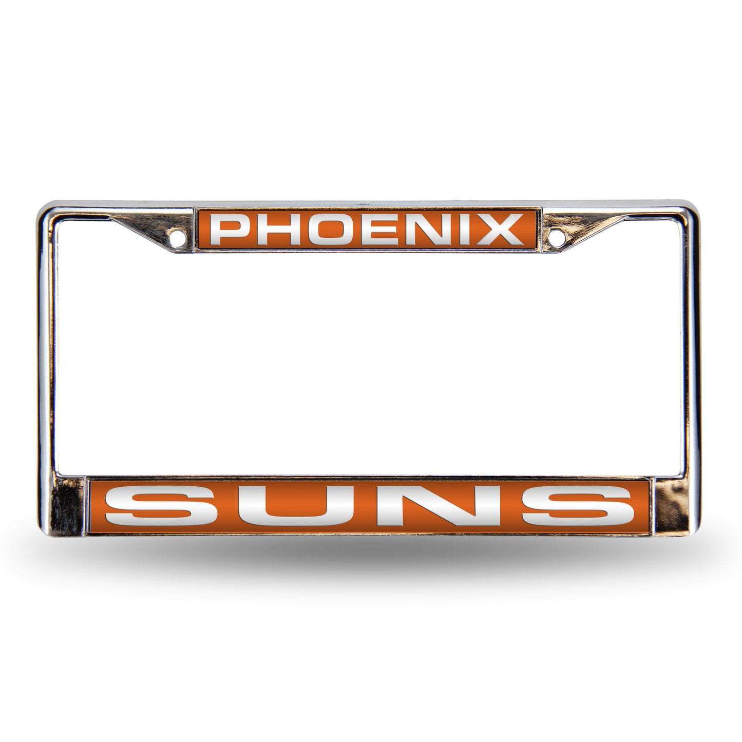 Phoenix Basketball Sun's Chrome Metal Laser Cut License Plate Frame