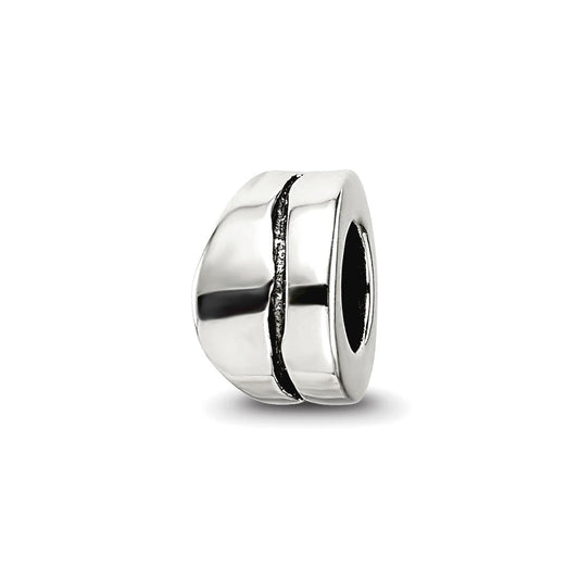 Sterling Silver Reflections Wavy Spacer Bead