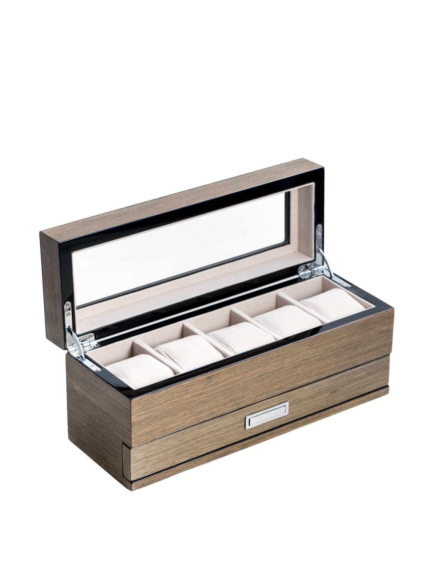 Watch Case with Glass Top