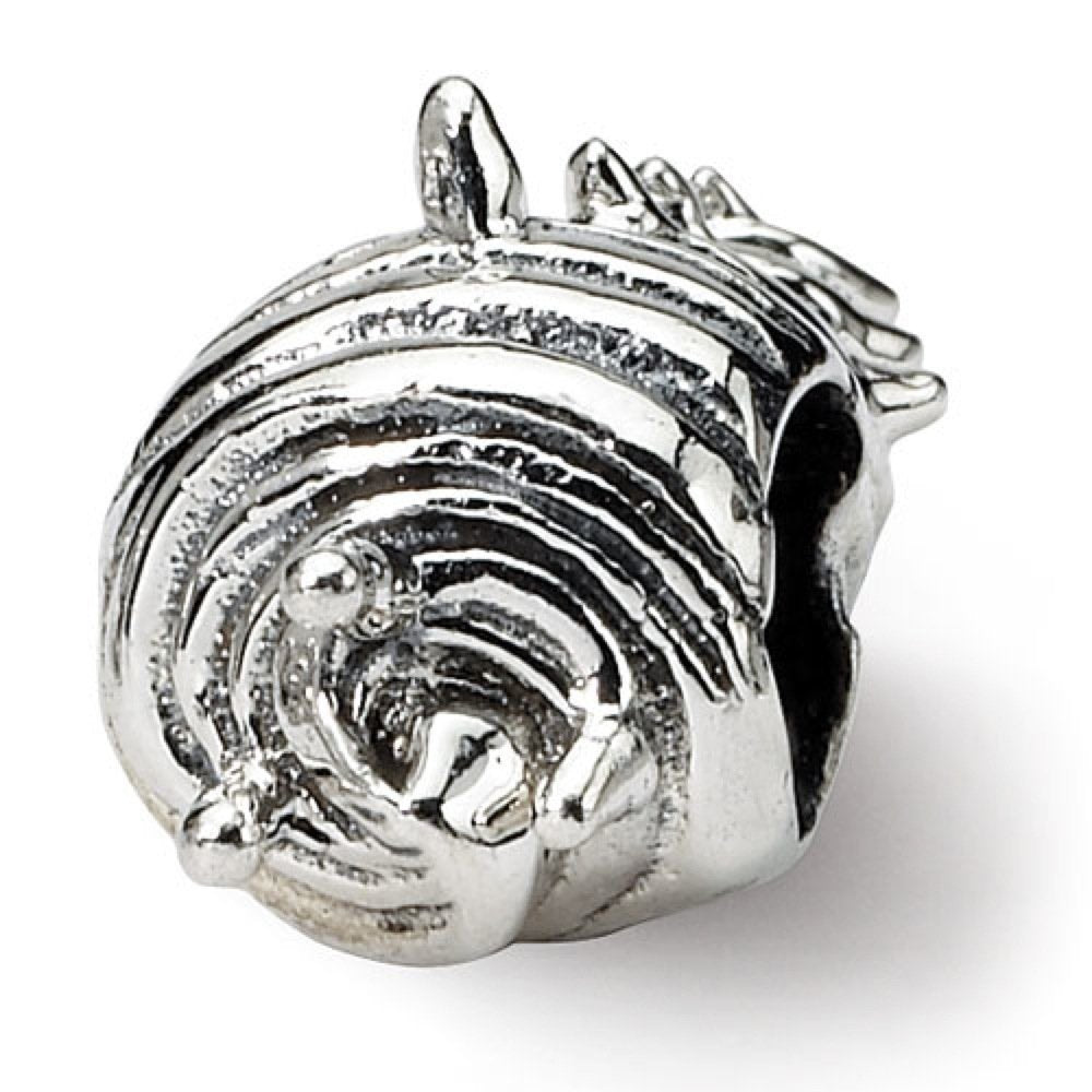 Sterling Silver Reflections Shell Bead