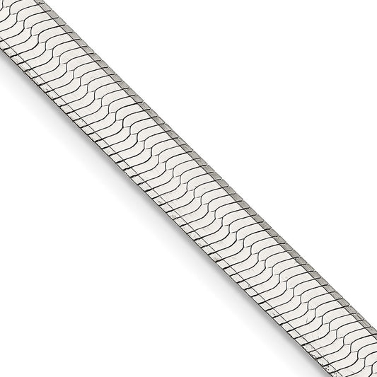 Sterling Silver 5.25mm Magic Herringbone Chain 18 Inches