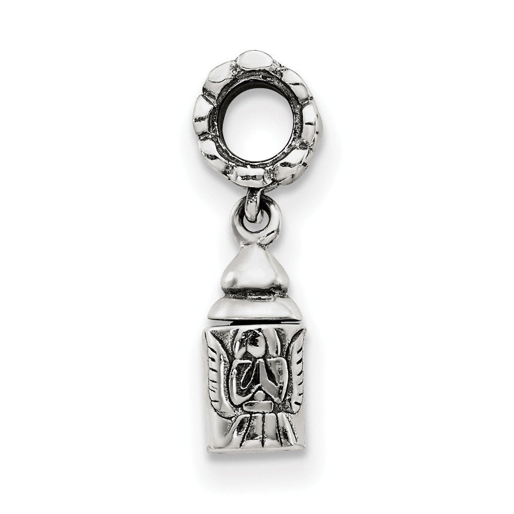 Sterling Silver Reflections Angel Ash Dangle Bead
