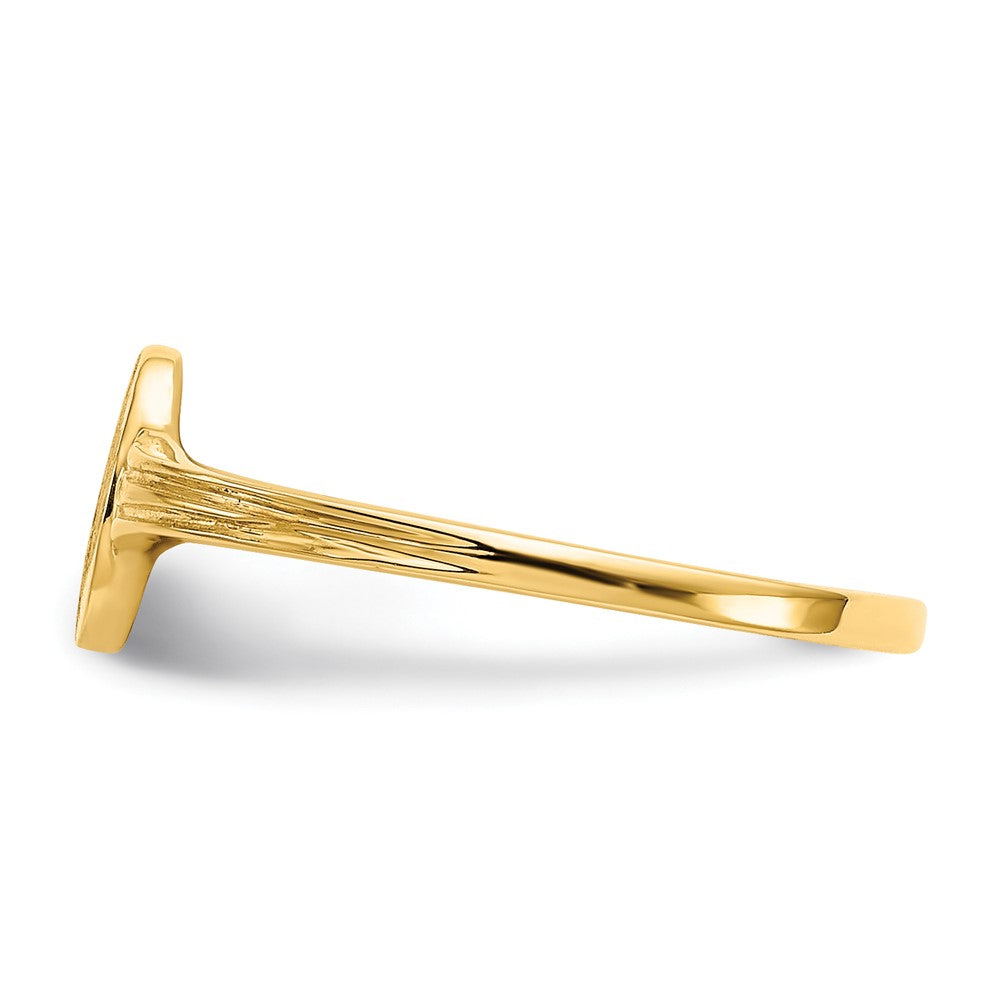 14k Signet Ring  Size 3
