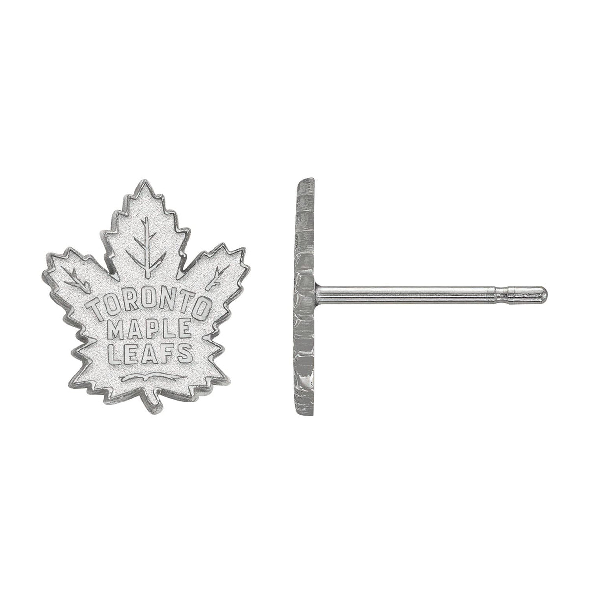 Women's Toronto Maple Leafs Sterling Silver XS Post Earrings