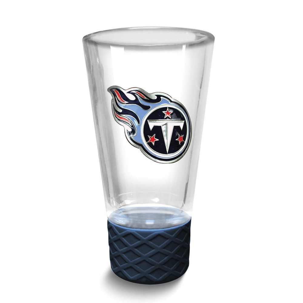 NFL Tennessee Titans Collectors 4 oz. Shot Glass with Silicone Base