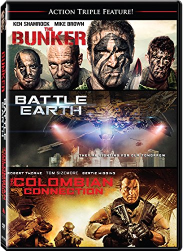 Action Triple Feature Volume 2 (Battle Earth/The Bunker/The Colombian Connection)