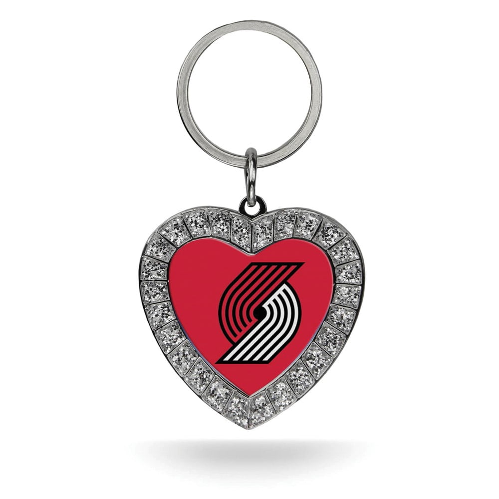 Tblazers Heart Keychain