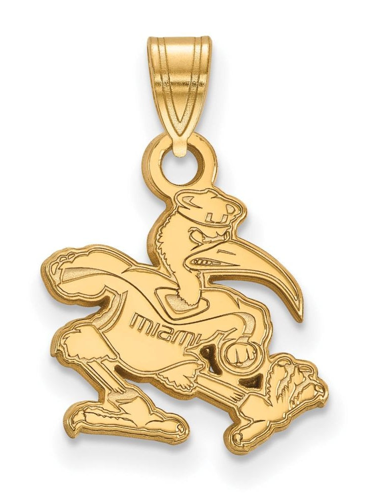 Miami Small (1/2 Inch) Pendant (Gold Plated)