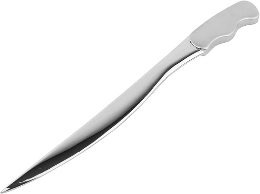 Vintage 6" Easyglide Letter Envelope Opener in Polished Silver Sword Finish