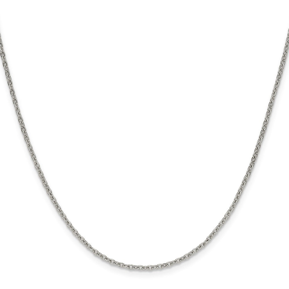 Chisel Stainless Steel Polished 1.9mm 16 inch Cable Chain