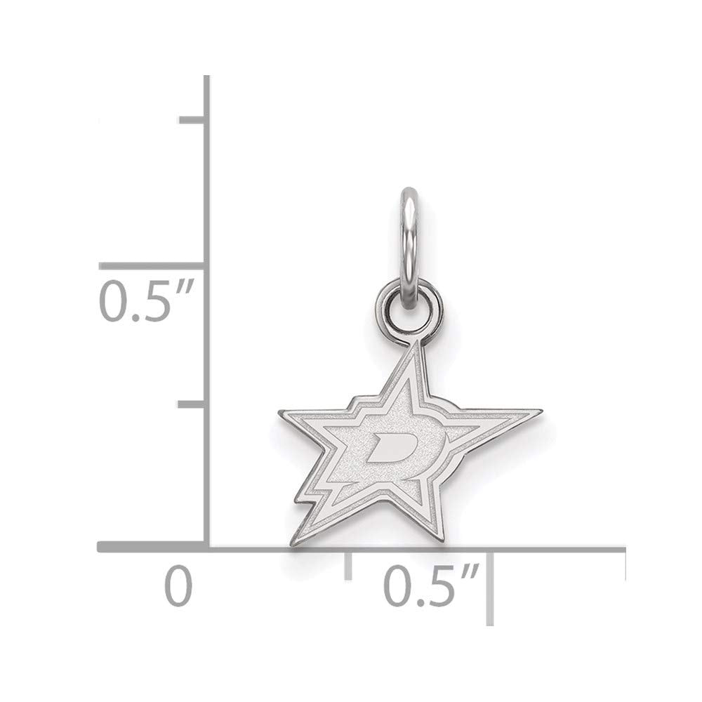 Women's Dallas Stars Sterling Silver XS Pendant