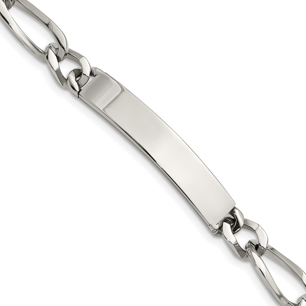 Stainless Steel Polished 9.25in ID Bracelet 9.25 inches