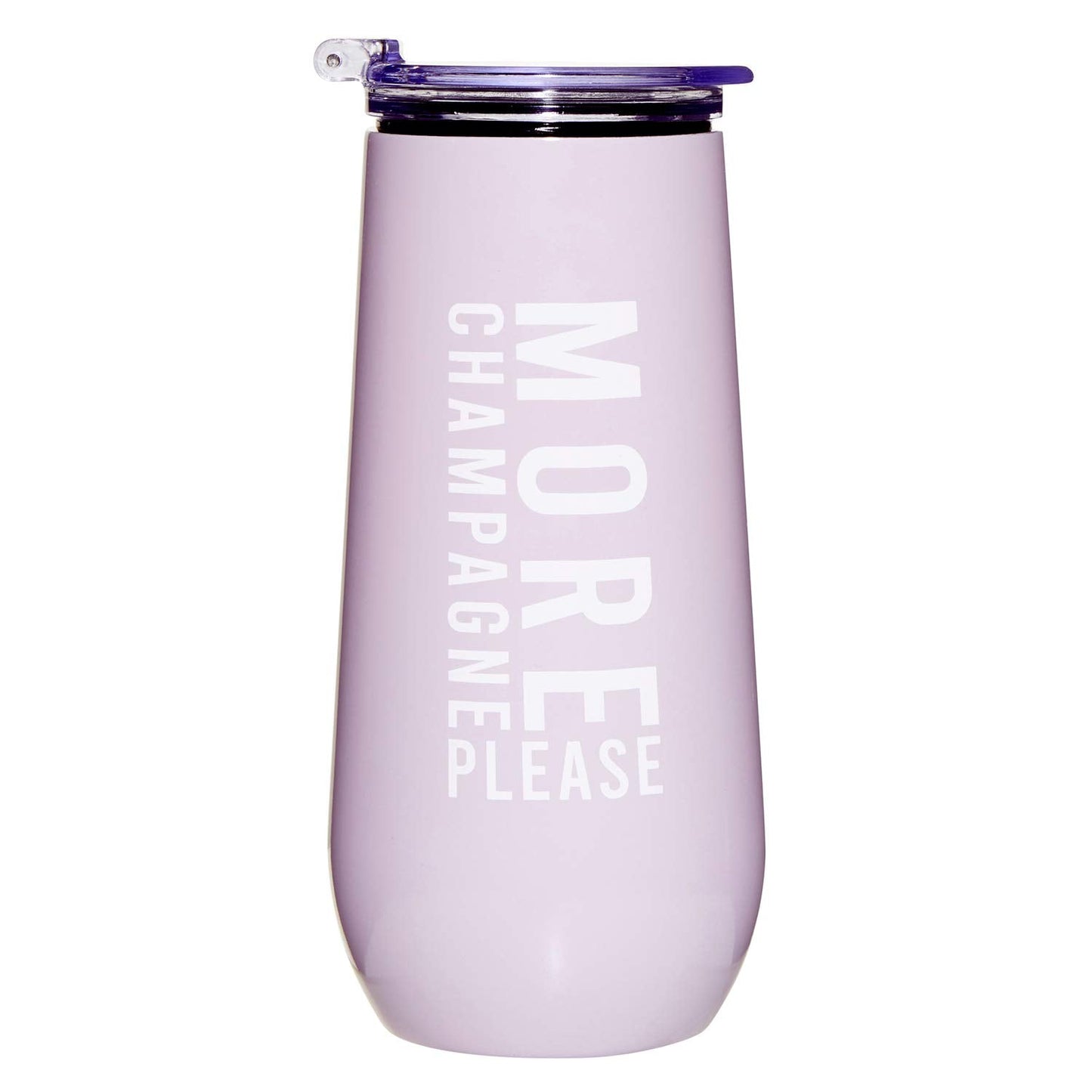 Santa Barbara Design Studio Wedding Champagne Tumbler, 12-Ounce, More Please
