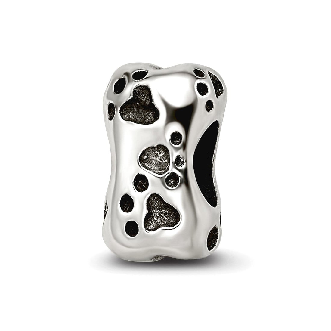 Sterling Silver Reflections Dog Bone Bead