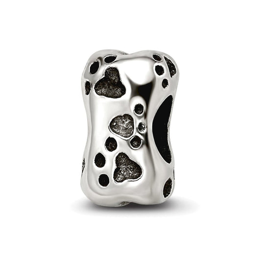 Sterling Silver Reflections Dog Bone Bead