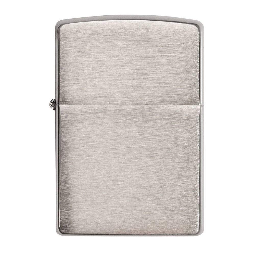 Zippo Armor Brhed Chrome Pocket Lighter