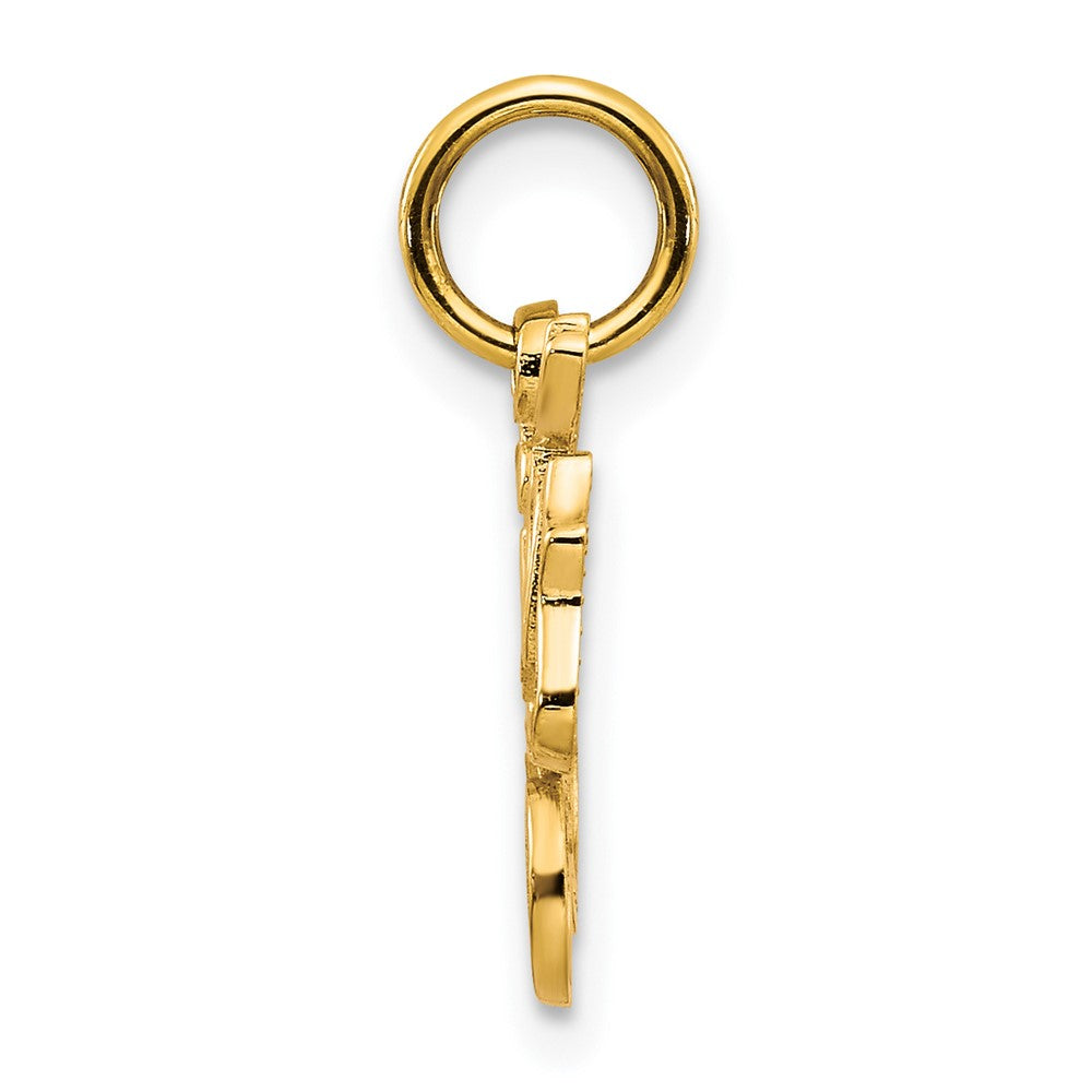10K Gold SISTER Charm