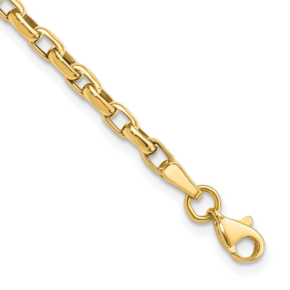 10k Fancy Link Bracelet