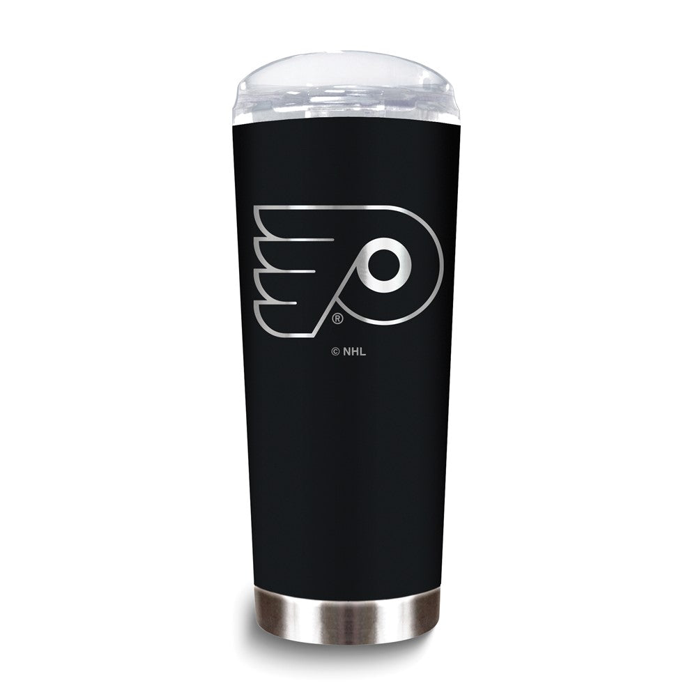 NHL Philadelphia Flyers Stainless Steel 18 oz. Roadie Tumbler with Lid