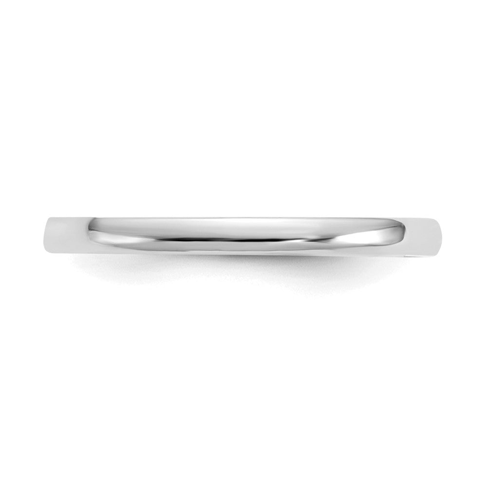14K White Gold Madi K Polished Ring Size 3