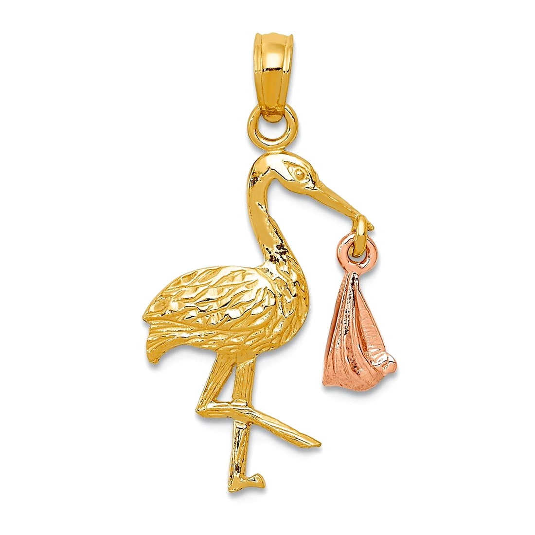 14k Polished Frog 7.25 inch Bracelet