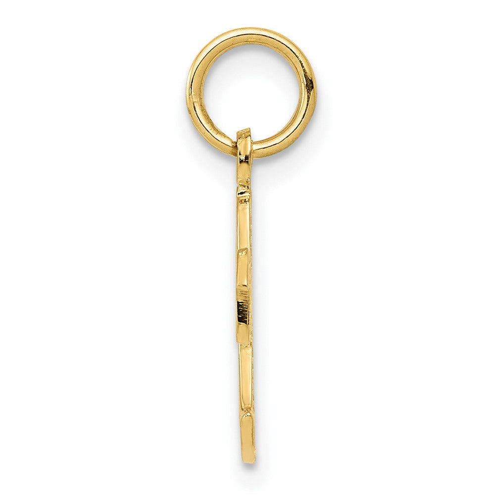 10k Ghost Charm Yellow Gold