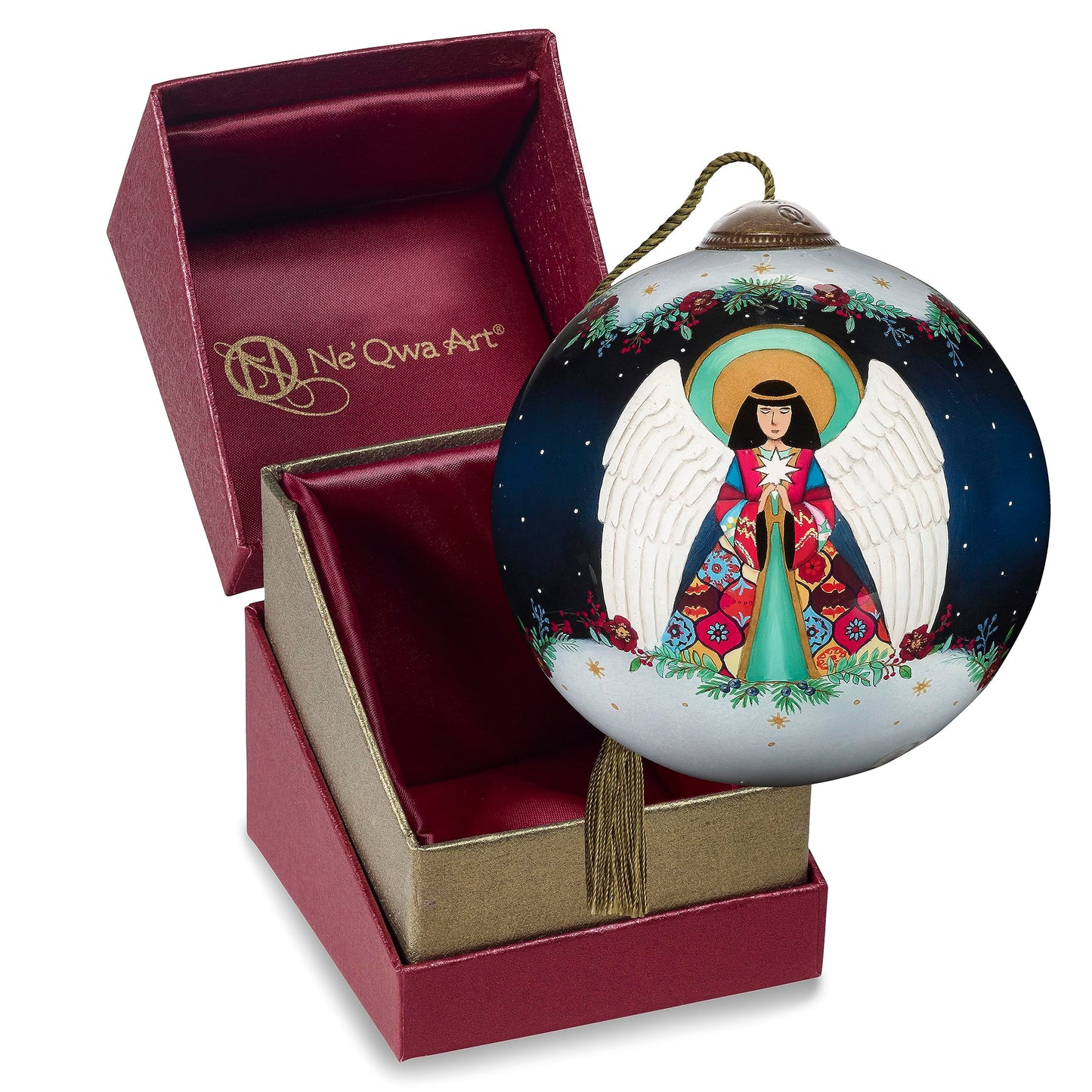 Ne'Qwa Ornament, Angel Of Peace (7231101)