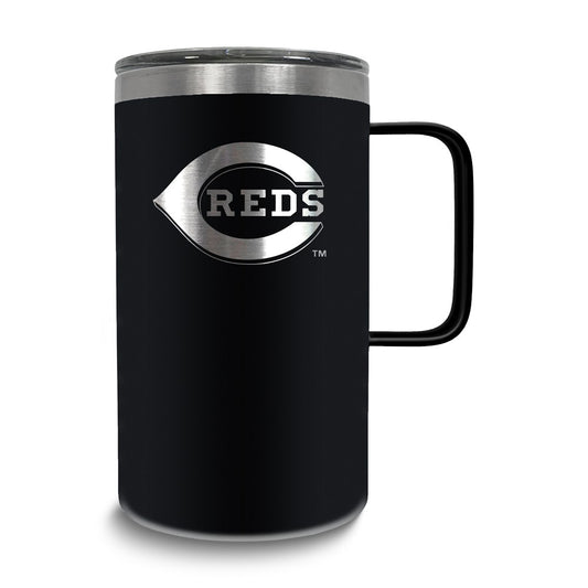 MLB Cincinnati Reds Stainless Steel 18 oz. Hustle Mug with Lid