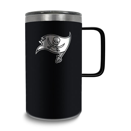 NFL Tampa Bay Buccaneers Stainless Steel 18 oz. Hustle Mug with Lid