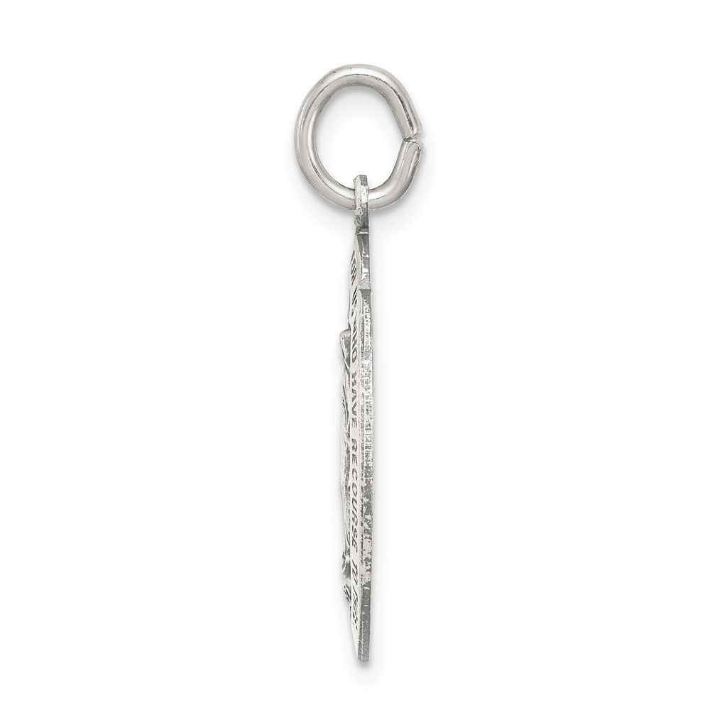 Sterling Silver Antiqued Miraculous Medal