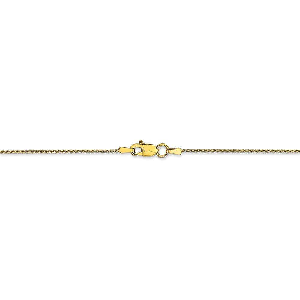 10k 1mm Parisian Wheat Chain