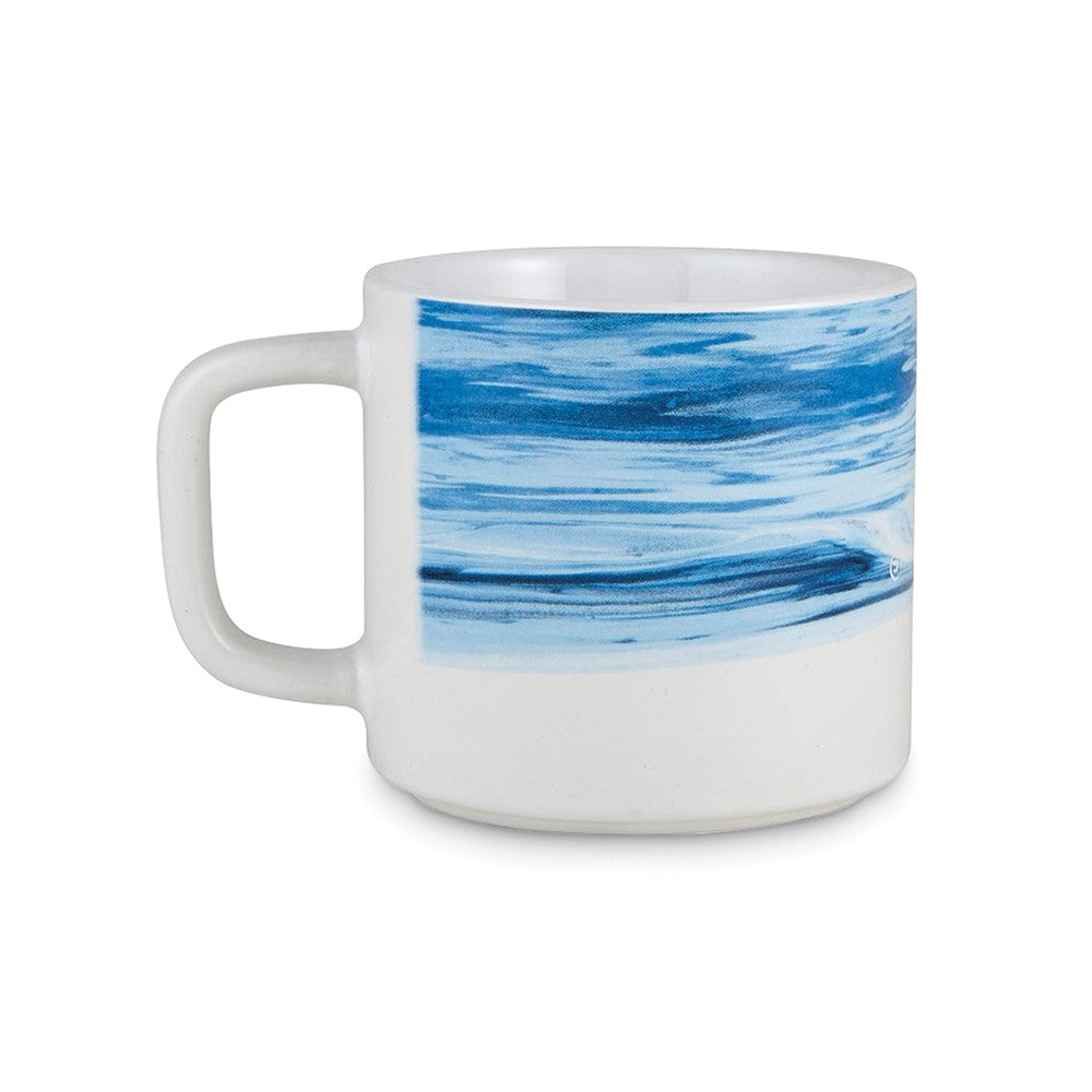 On Beach Time Coastal 14 ounce Stackable Mug