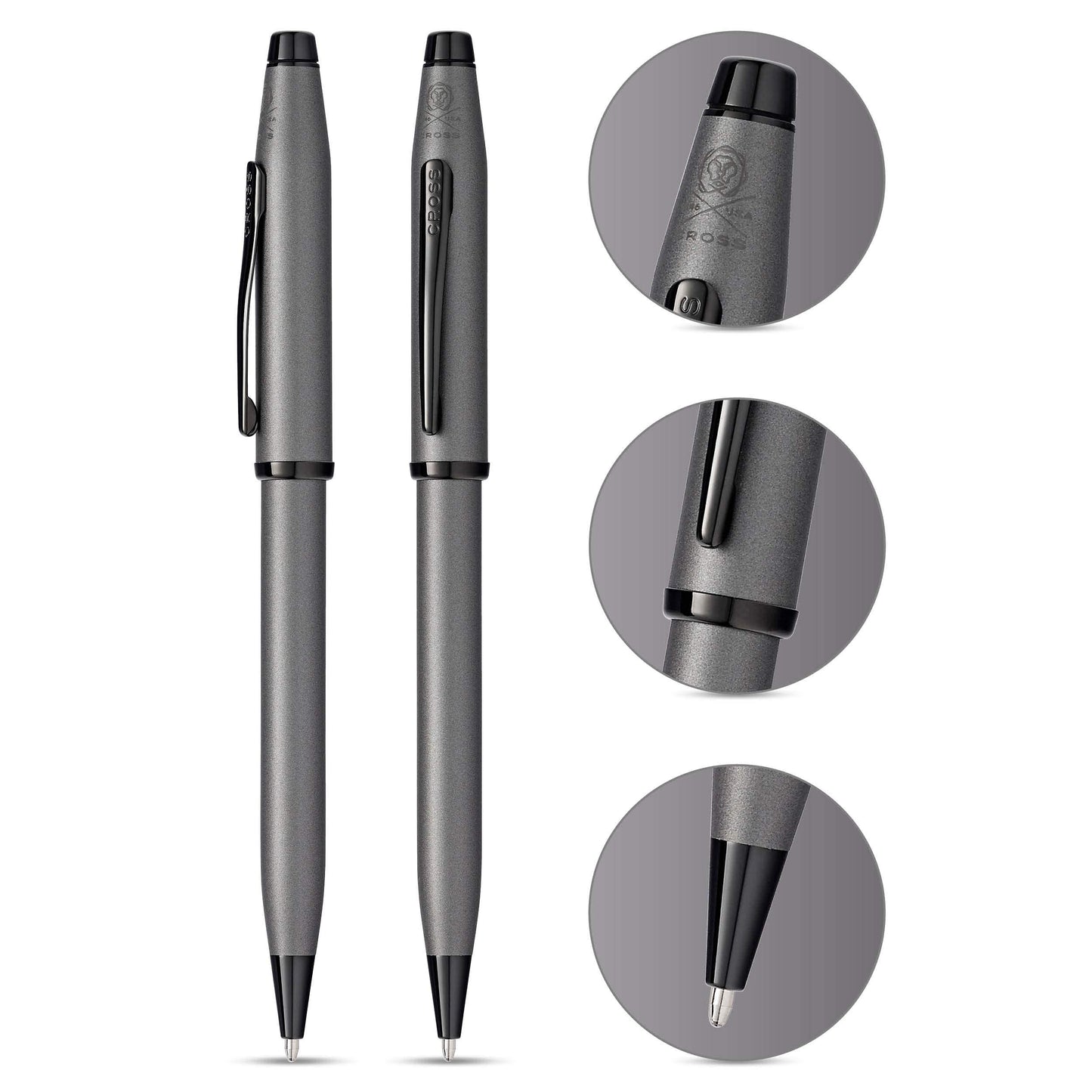 Cross Century II Gun Metal Gray Ballpoint Pen