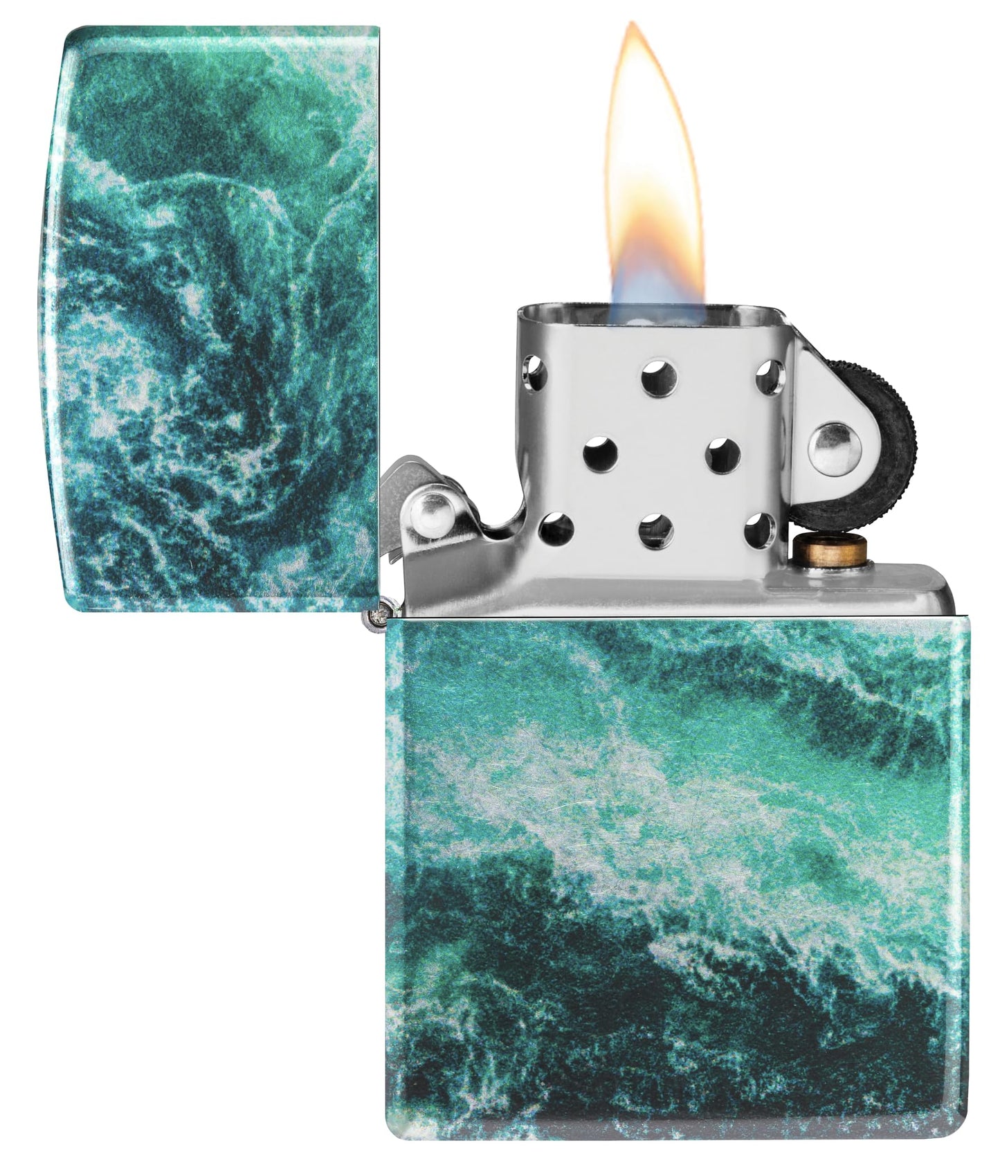 Zippo Rogue Wave Design 540 Fusion Pocket Lighter