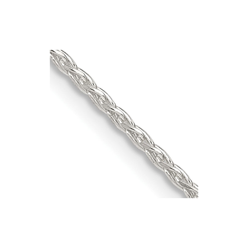 Sterling Silver 1.5mm Diamond-cut Spiga Chain 30 Inches