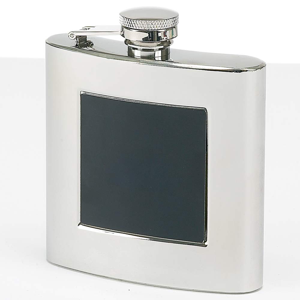 Stainless Steel Flask with Plate
