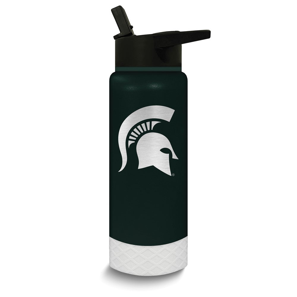 Collegiate Michigan State University Stainless Steel Silicone Grip 24 oz. Water Bottle