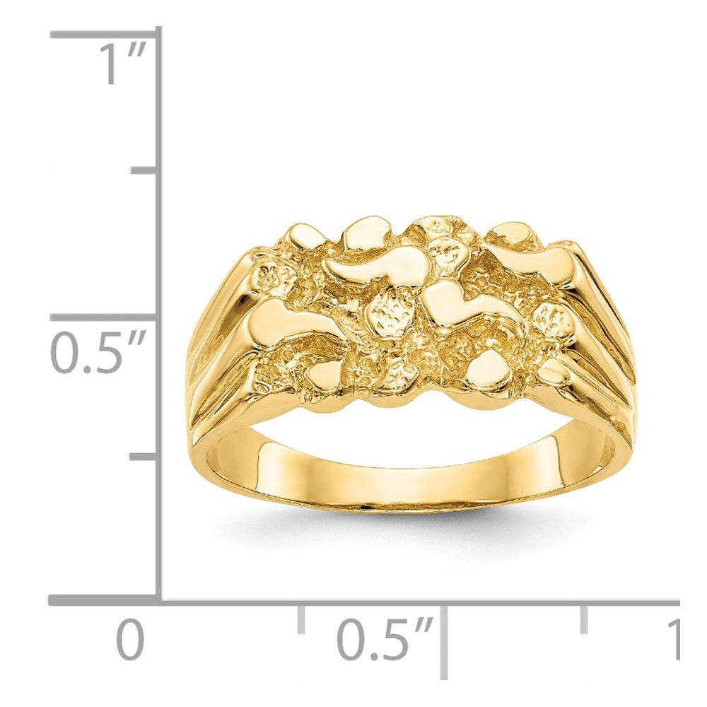 14k Nugget Ring Size 7