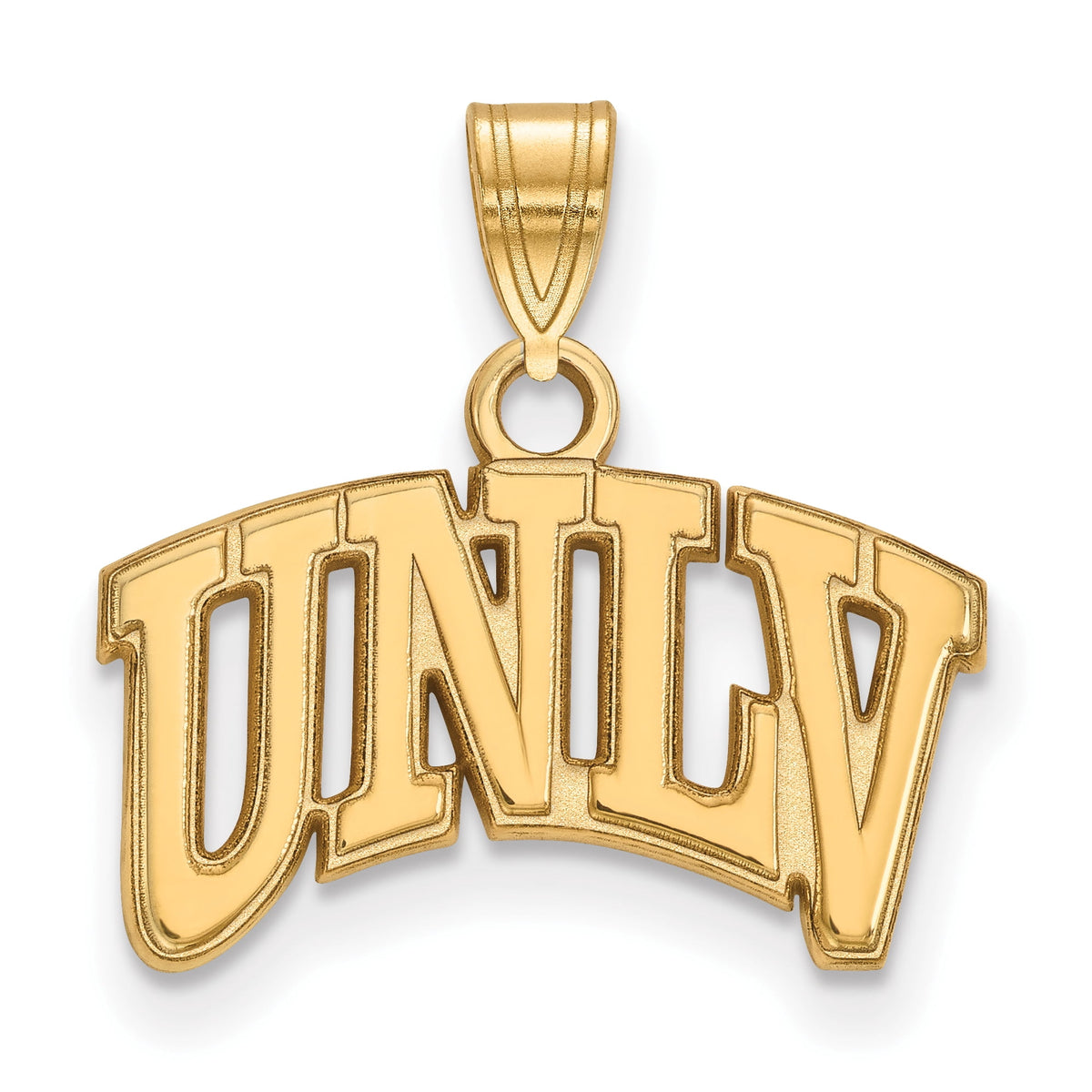 Logoart Sterling Silver Gp University Of Nevada Las Vegas Small Pendant