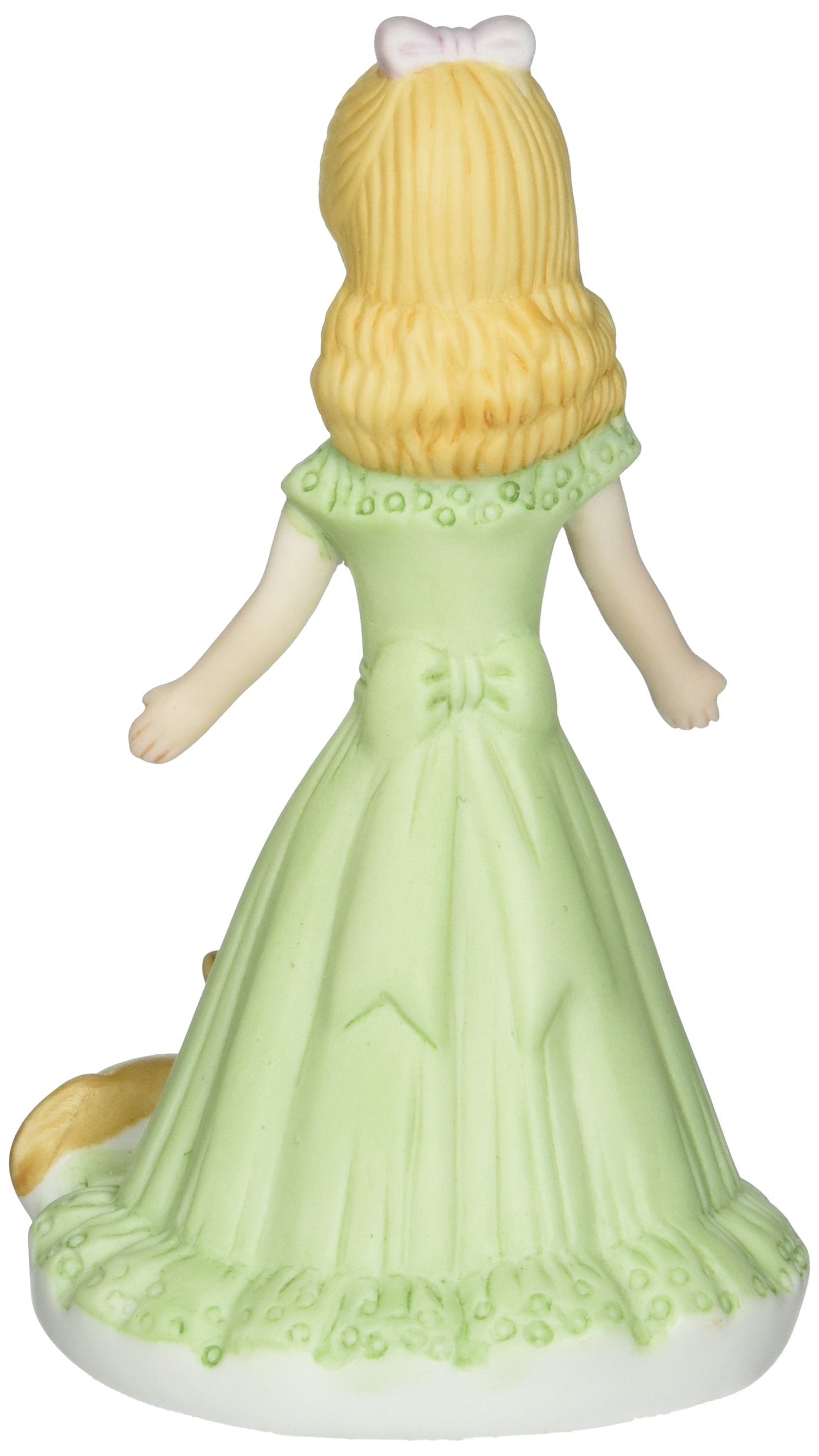 Enesco Growing Up Girls ‚ÄúBlonde Age 7‚Äù Porcelain Figurine, 4.5‚Äù