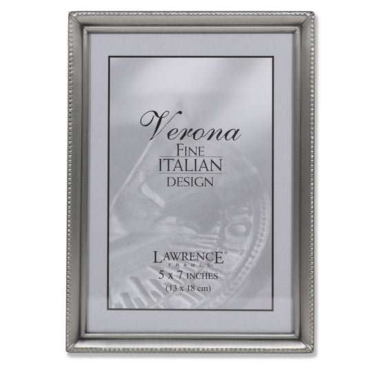 Lawrence Frames Metal Picture Frame, Antique Pewter