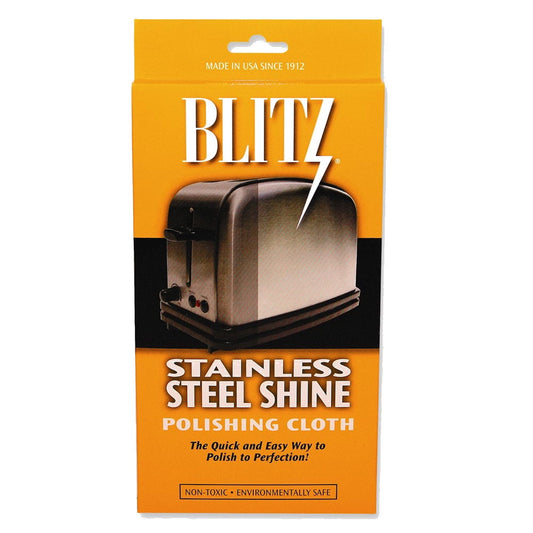 Blitz Stainless Steel Shine Polishing Cloth QGM505