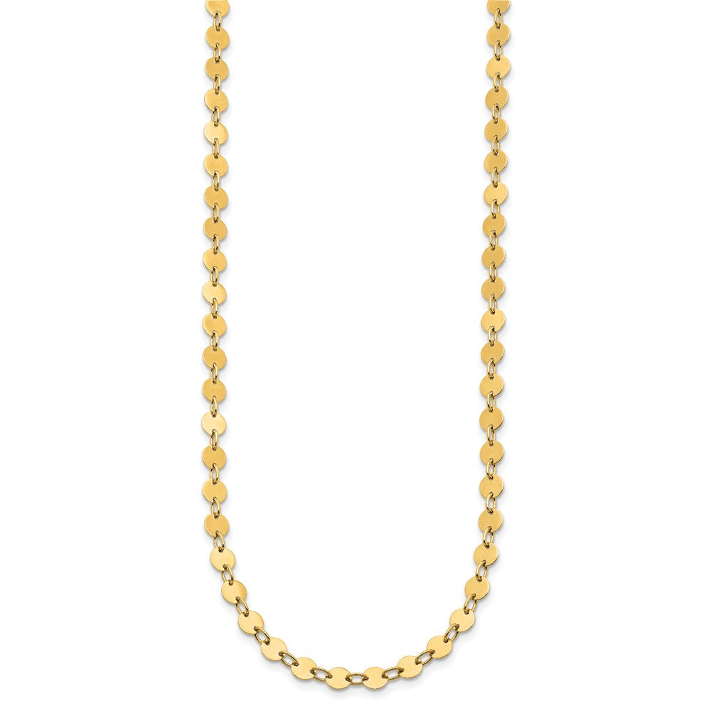 14k Polished Necklace