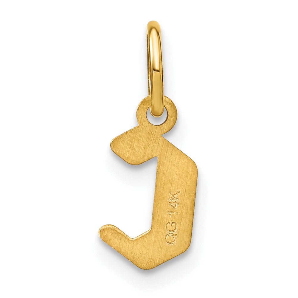 Sterling Silver Gold-plated Letter C Initial Pendant