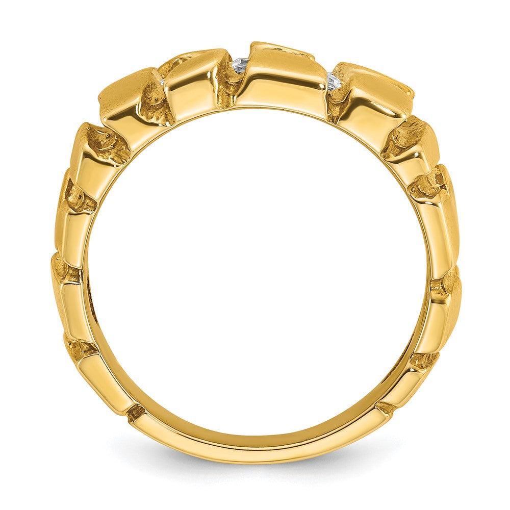 SS & GP IBGoodman CZ Complete Ring
