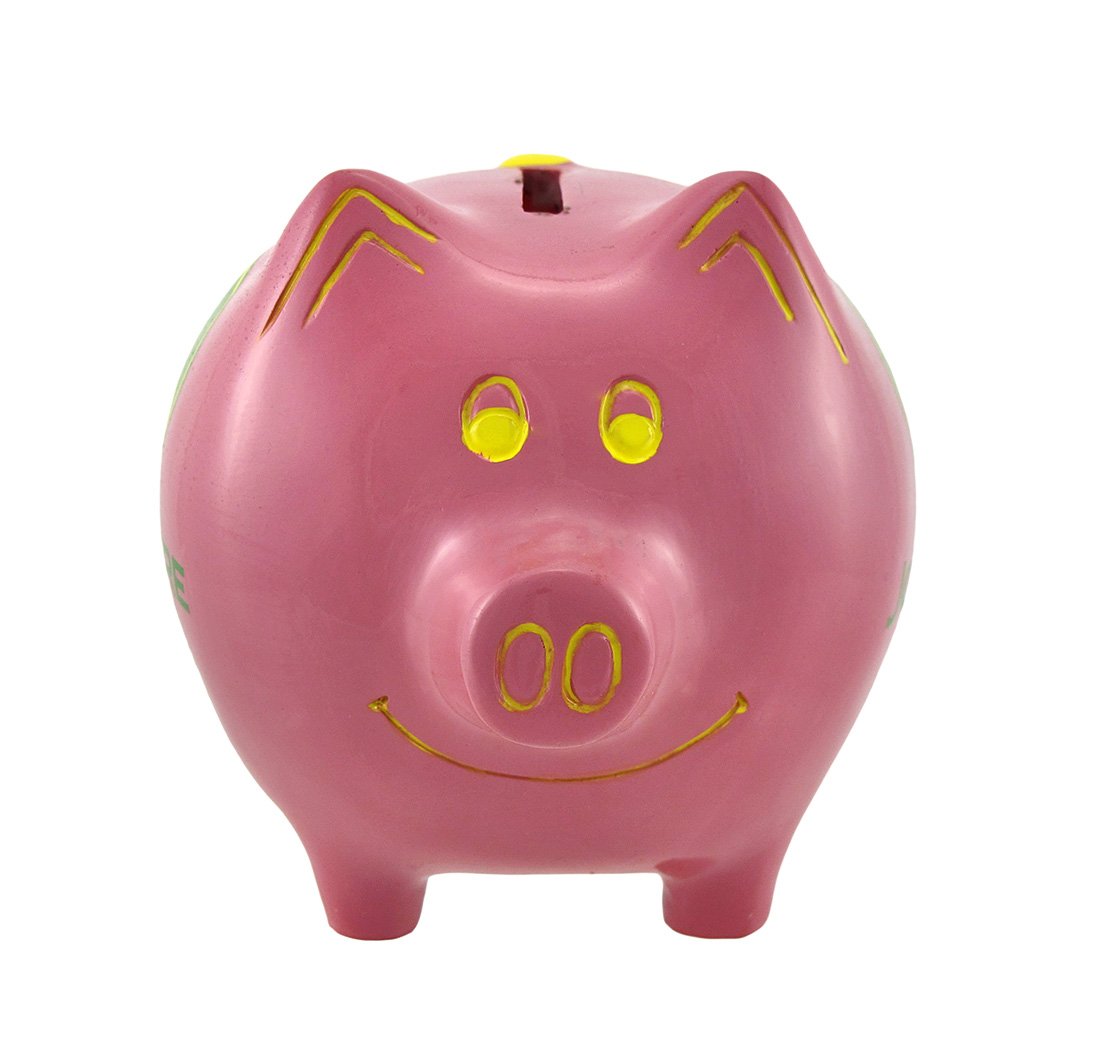 John Deere Pink Piggy Bank