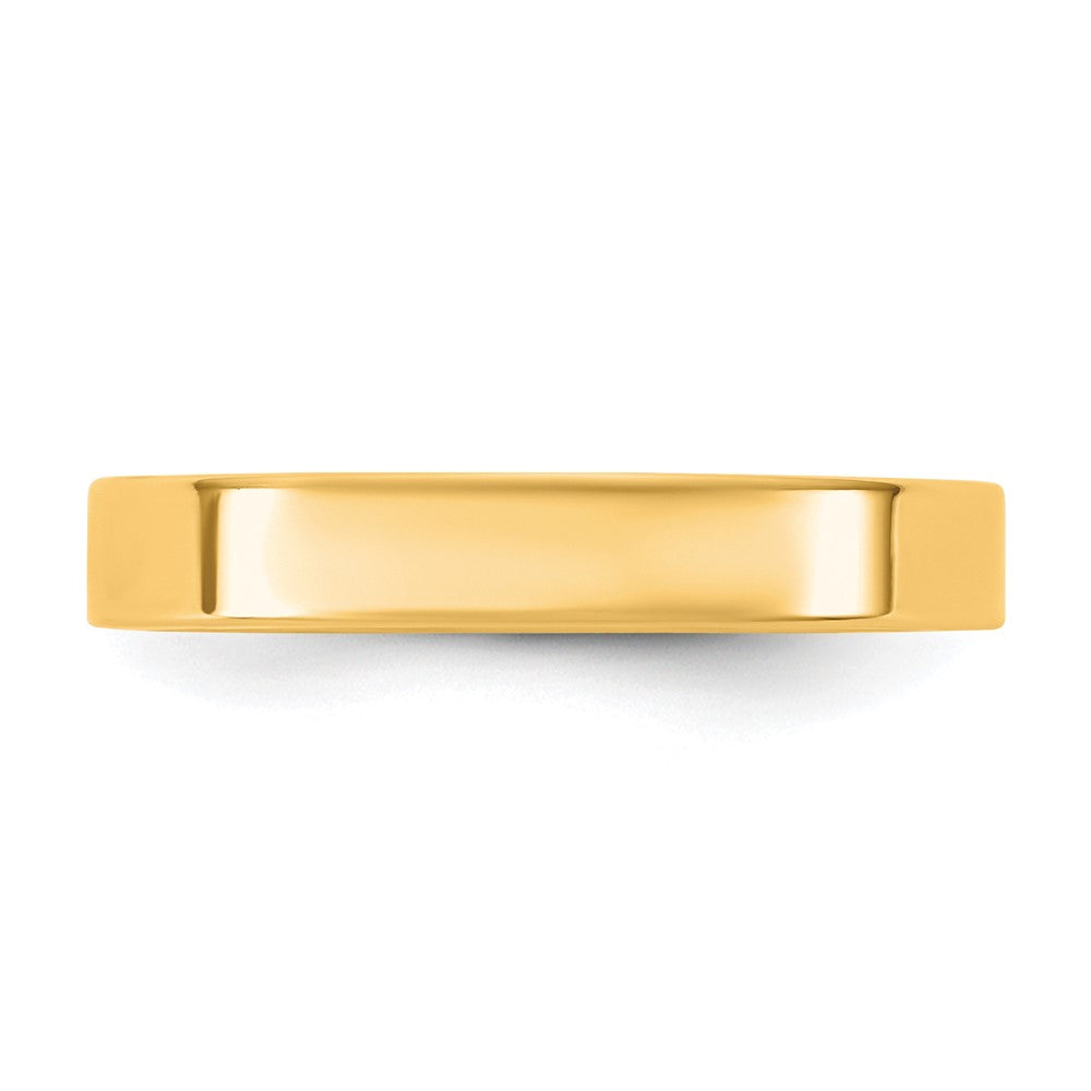 14KY 3.5mm Standard Flat Comfort Fit Band Size 11